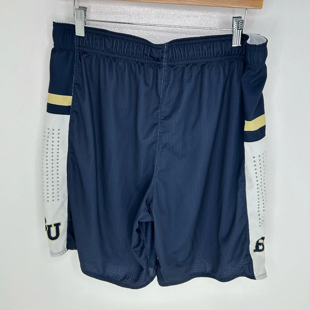 Nike Dri-FIT Elite Bethel University BU Team Issue Shorts XL Navy Minnesota 34x9